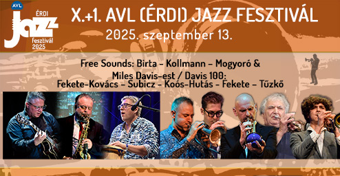 Free Sounds: Birta - Kollmann – Mogyoró & Miles Davis-est / Davis 100: Fekete-Kovács – Subicz - Koós-Hutás - Fekete – Tűzkő